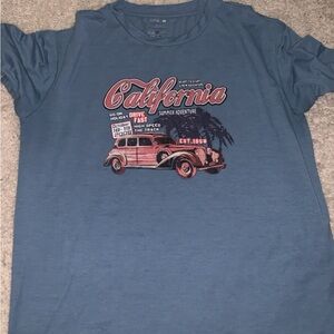 This shirt is so comfy does run a little small but is worth it !
